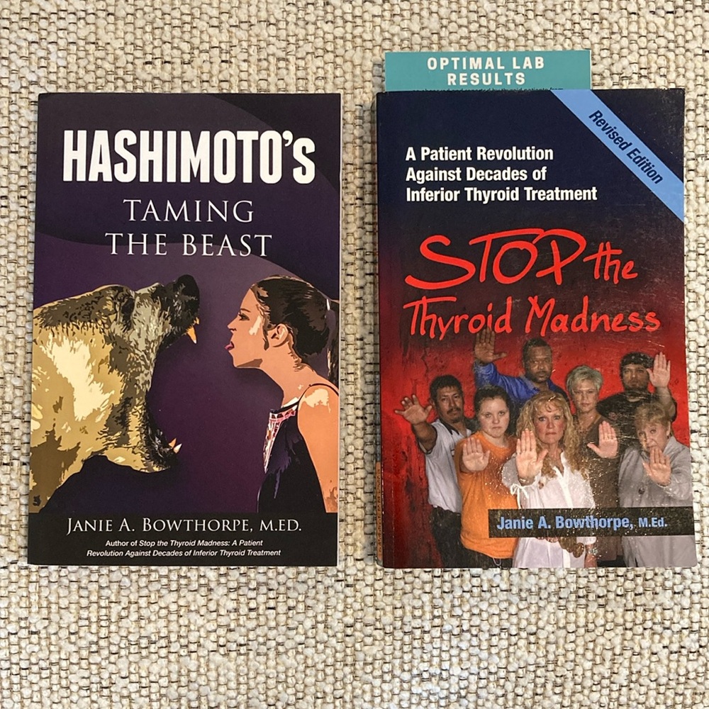 Bowthrope books on Thyroid, Hashimoto’s